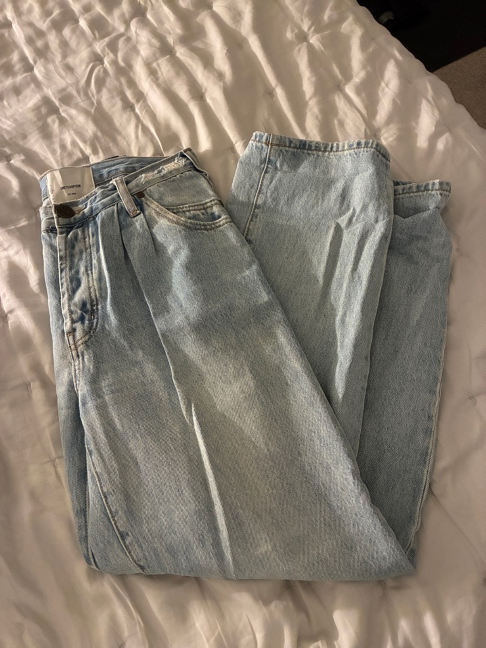 One Teaspoon Light Blue Relaxed Women’s Jeans